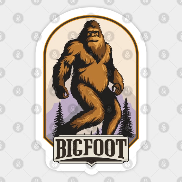 Big Foot. Sticker by art object
